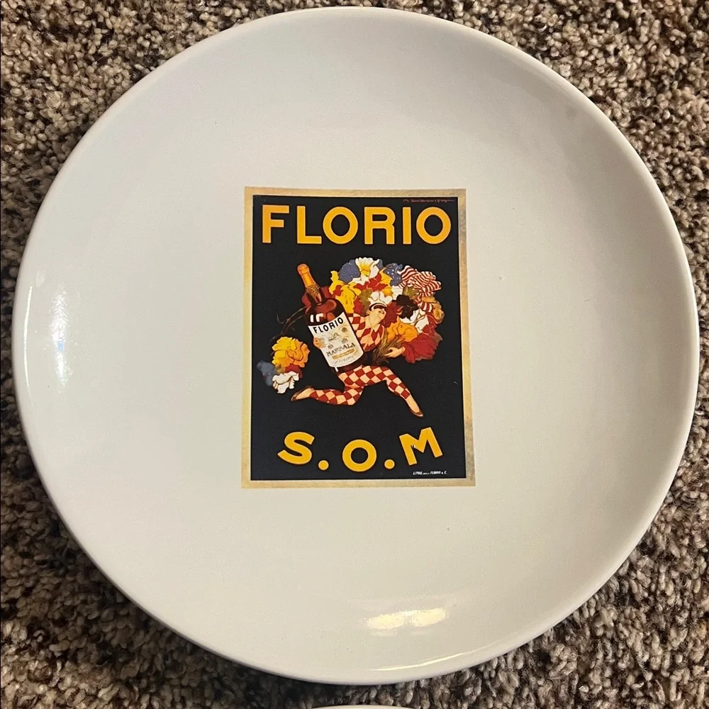 Pottery Barn Vintage Cocktail Plates